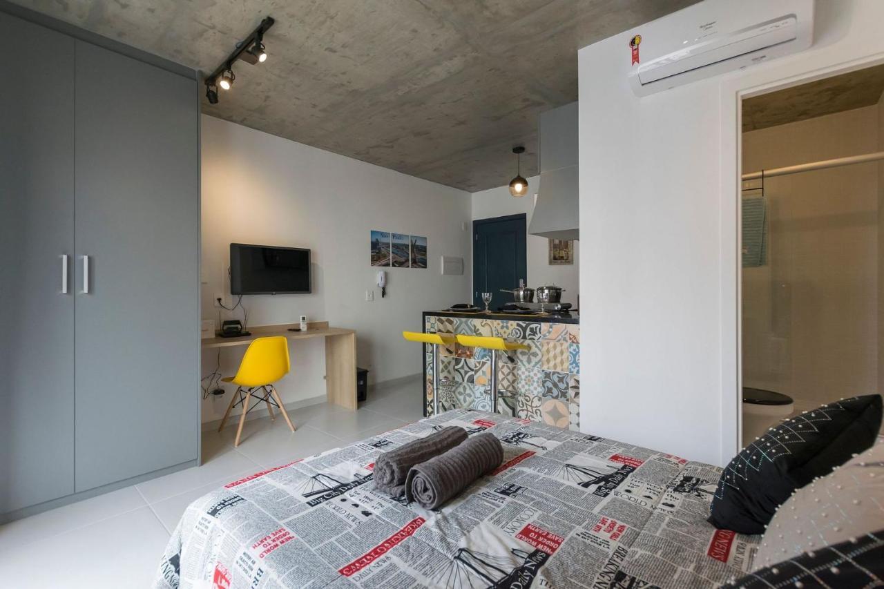 Lindo Studio Arouche 711 Apartment São Paulo Luaran gambar