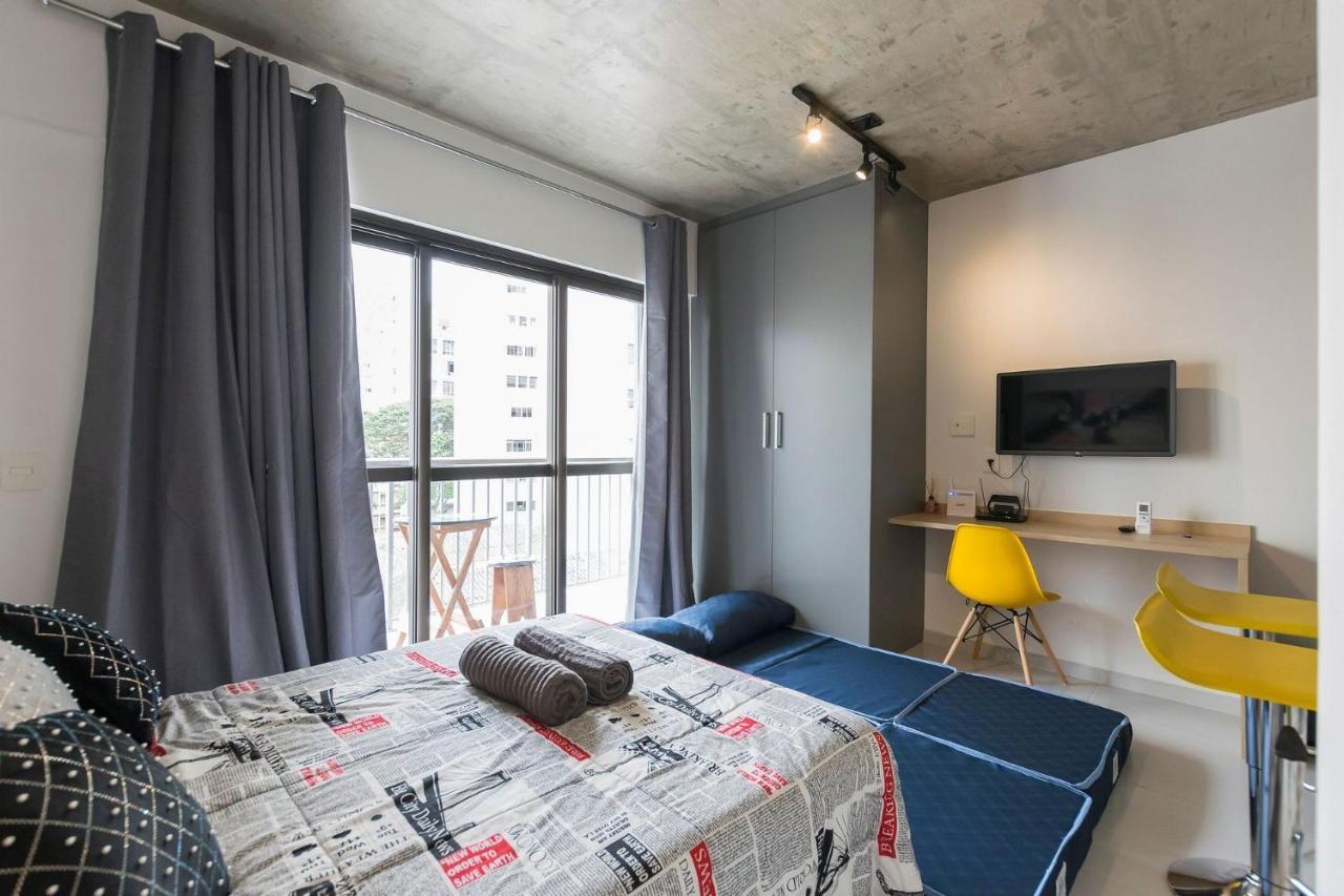 Lindo Studio Arouche 711 Apartment São Paulo Luaran gambar