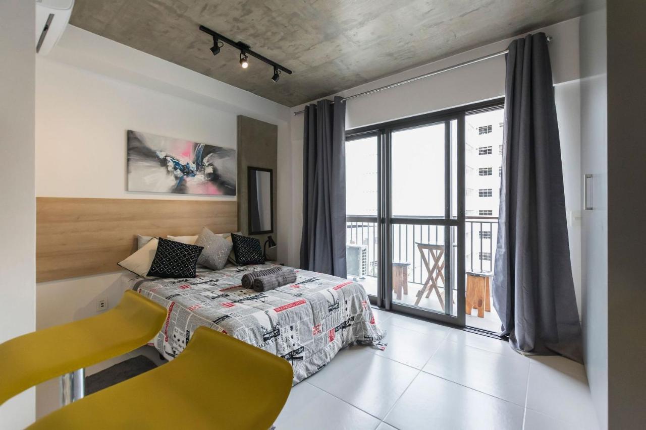 Lindo Studio Arouche 711 Apartment São Paulo Luaran gambar