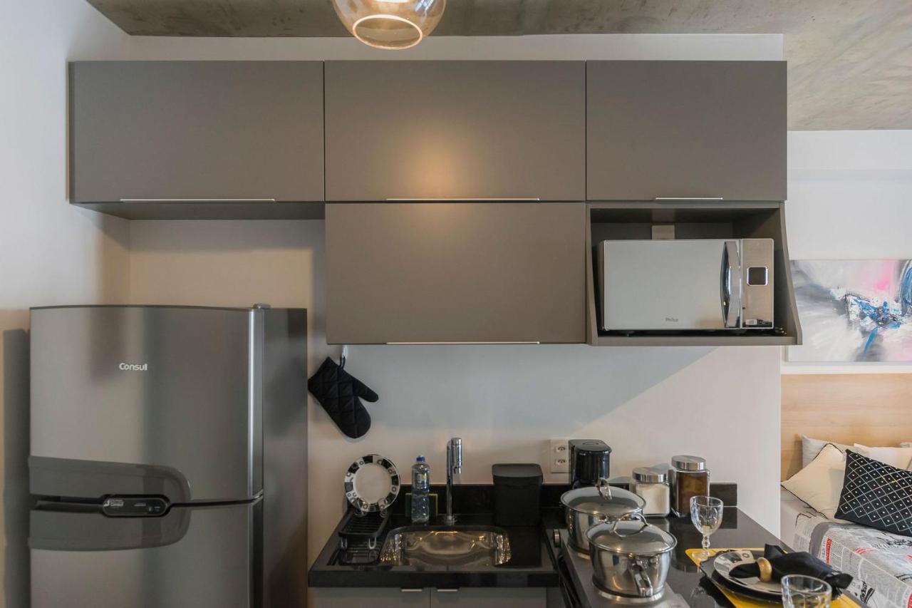 Lindo Studio Arouche 711 Apartment São Paulo Luaran gambar