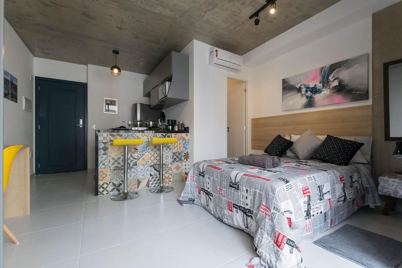 Lindo Studio Arouche 711 Apartment São Paulo Luaran gambar