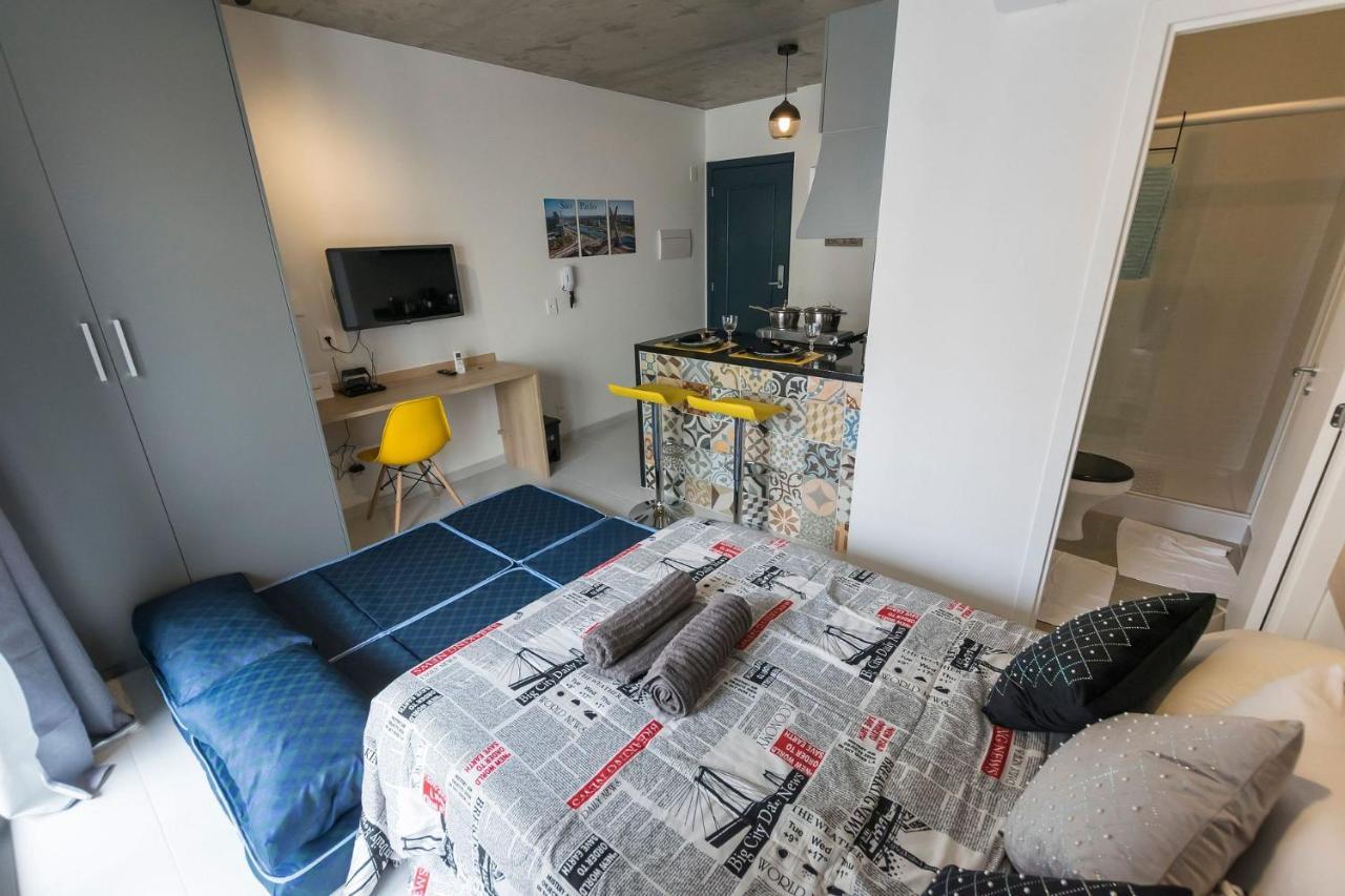Lindo Studio Arouche 711 Apartment São Paulo Luaran gambar
