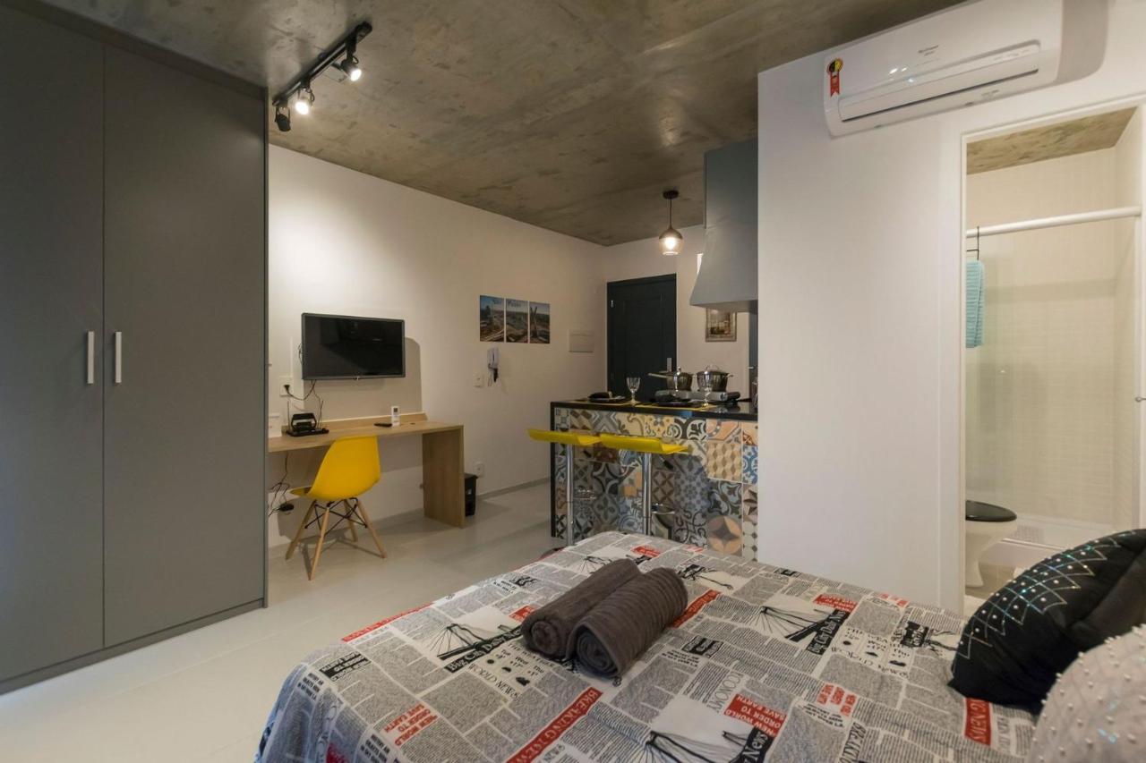 Lindo Studio Arouche 711 Apartment São Paulo Luaran gambar